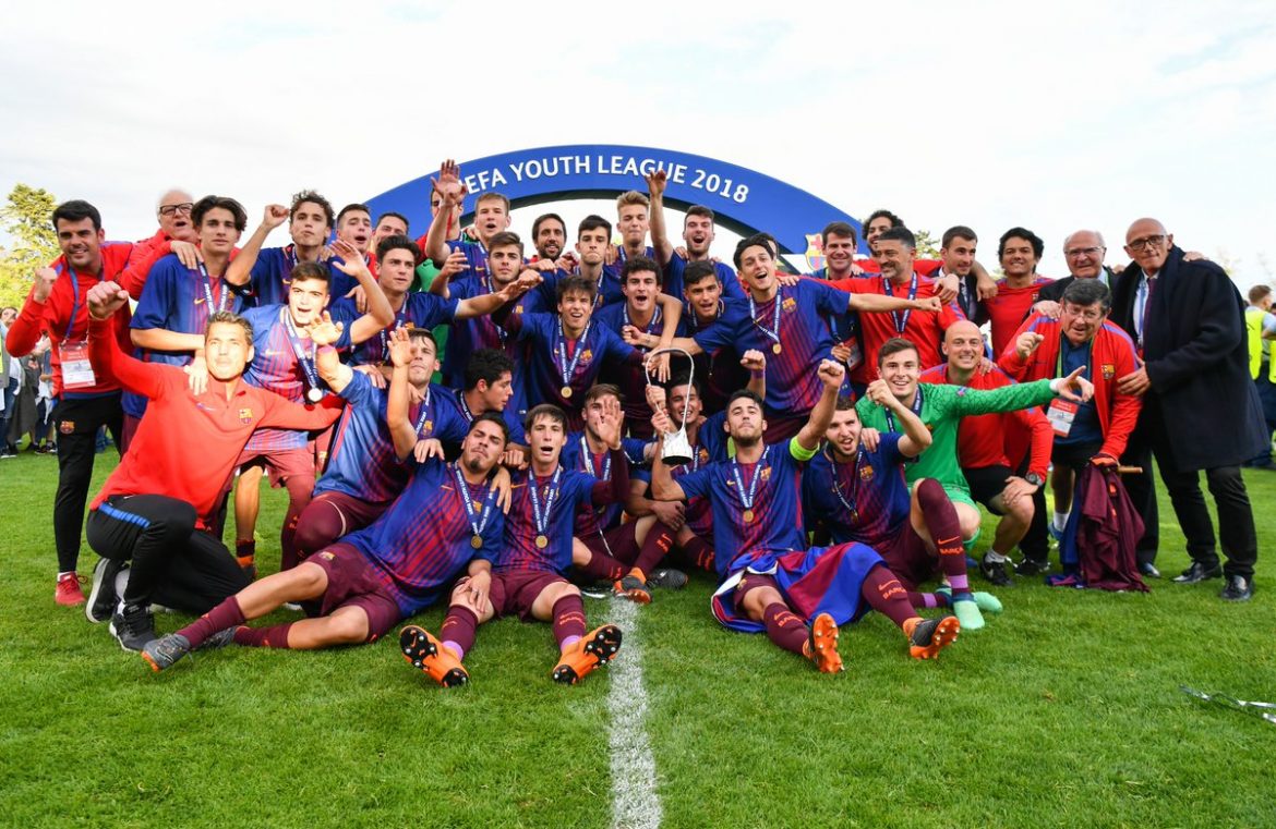 Definidos los grupos de los equipos españoles en la UEFA Youth League