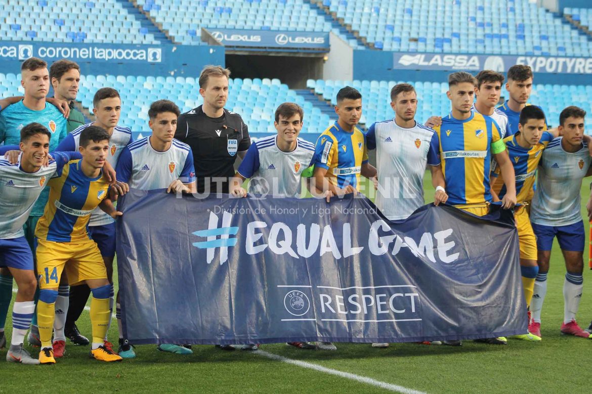 IMG_0305 CRÓNICA UYL. El Zaragoza logra un histórico pase a dieciseisavos de la Youth League