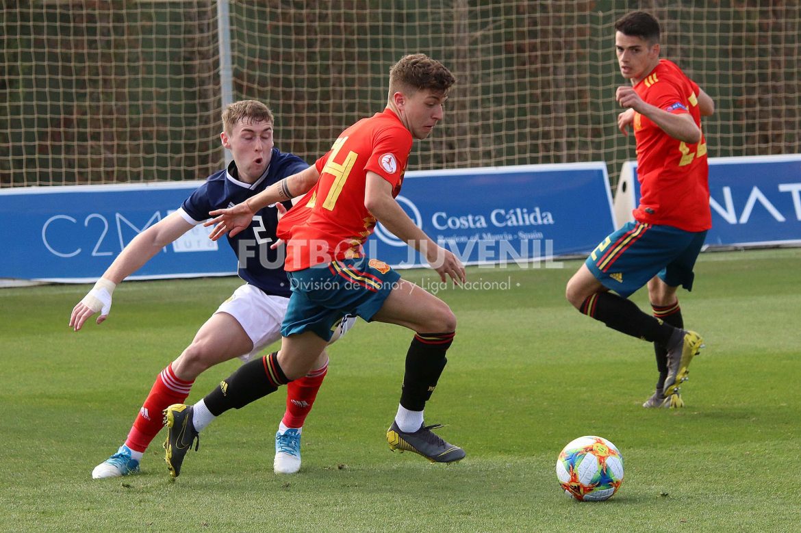 FOTOGALERÍA. España – Escocia (amistoso sub-19)