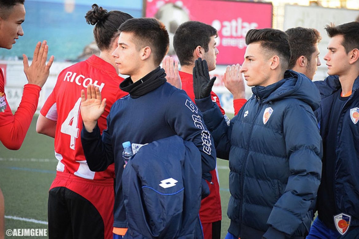 David Reyes de la AE Josep María Gené vuelve a jugar nueve meses después