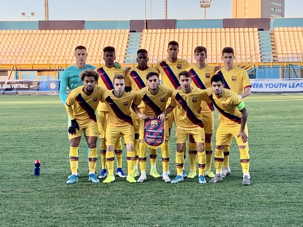fcbarcelonamilan CRÓNICA. El Barça cierra la Youth League con derrota