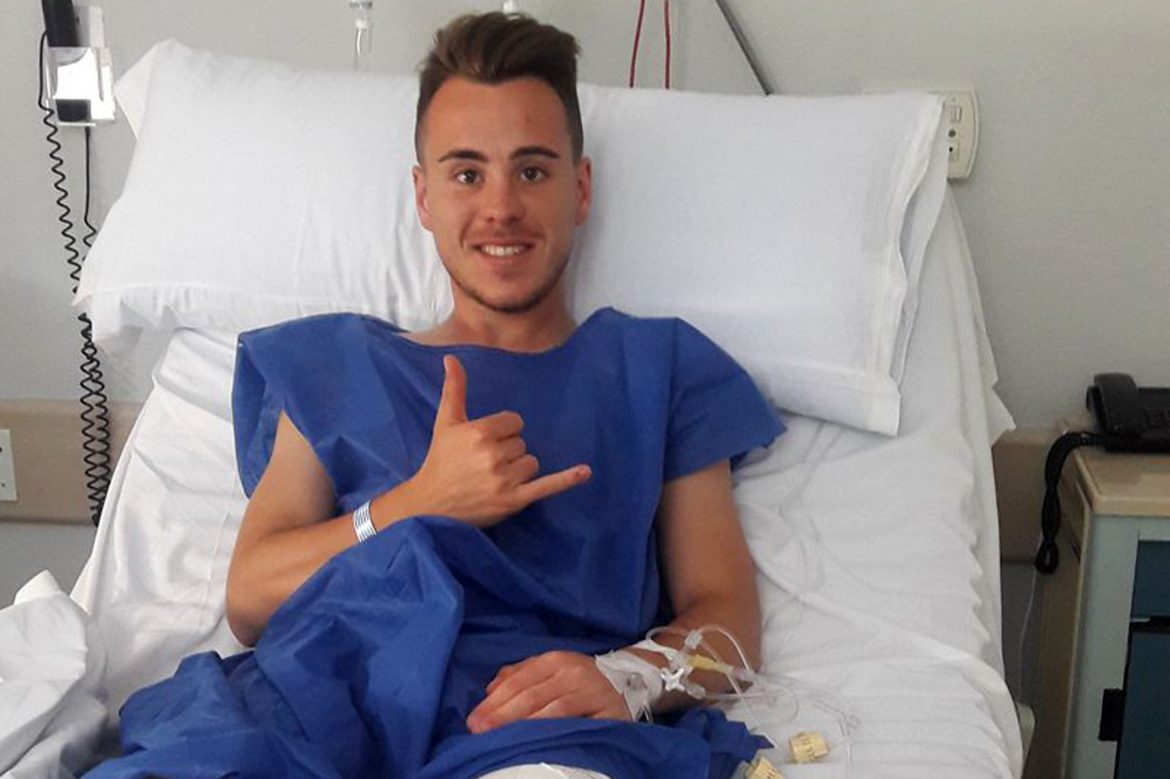 Víctor Olmedo le sonríe al fútbol