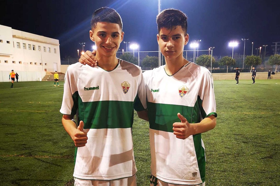 El Elche se lleva el talento de los cadetes Nordin y Adam del Rusadir