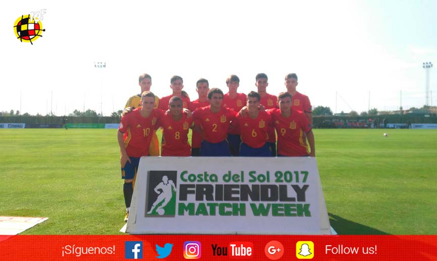 espana-sub-17-mexico España gana a México en su preparación para el Mundial Sub-17