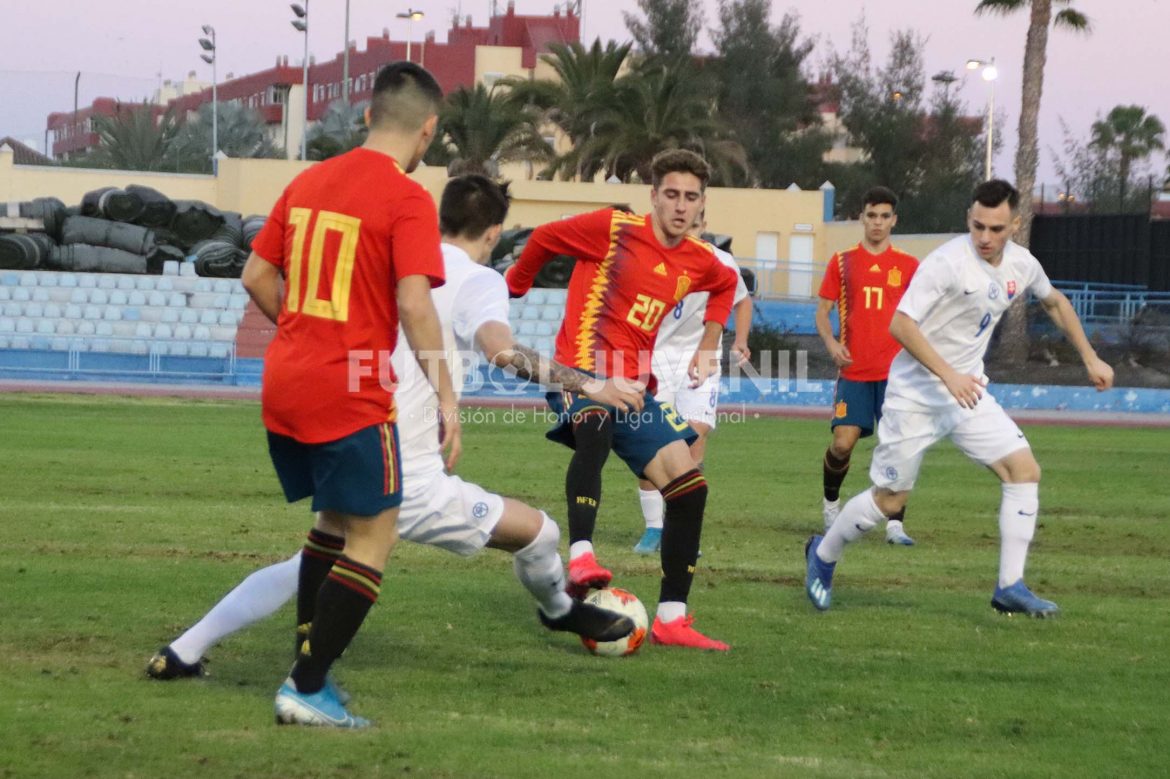 españa-eslovaquia Prometedor debut de España en la Copa del Atlántico